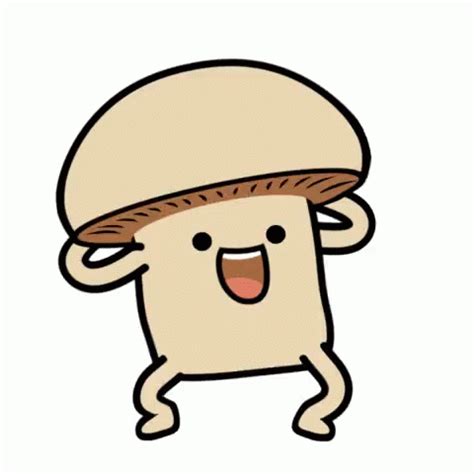 cute mushroom gifs